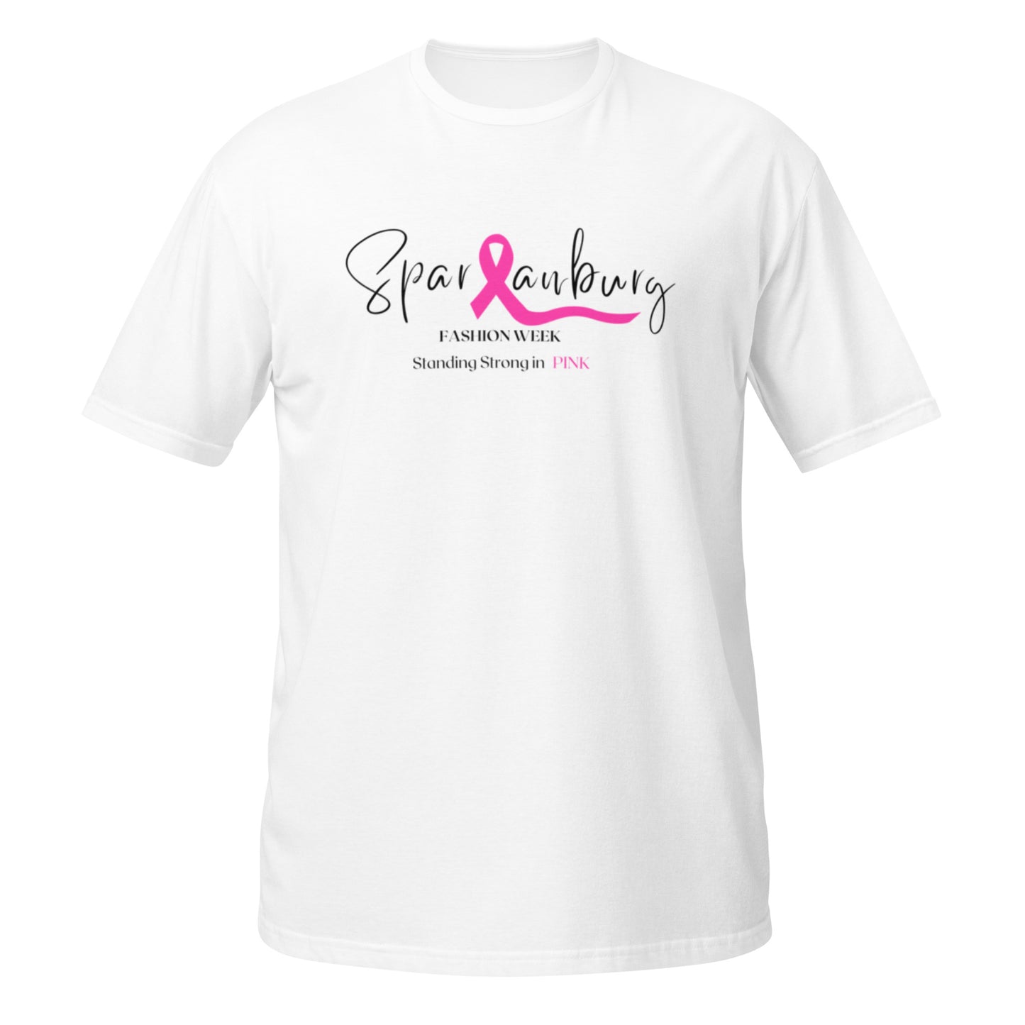 Standing Strong in Pink Tee